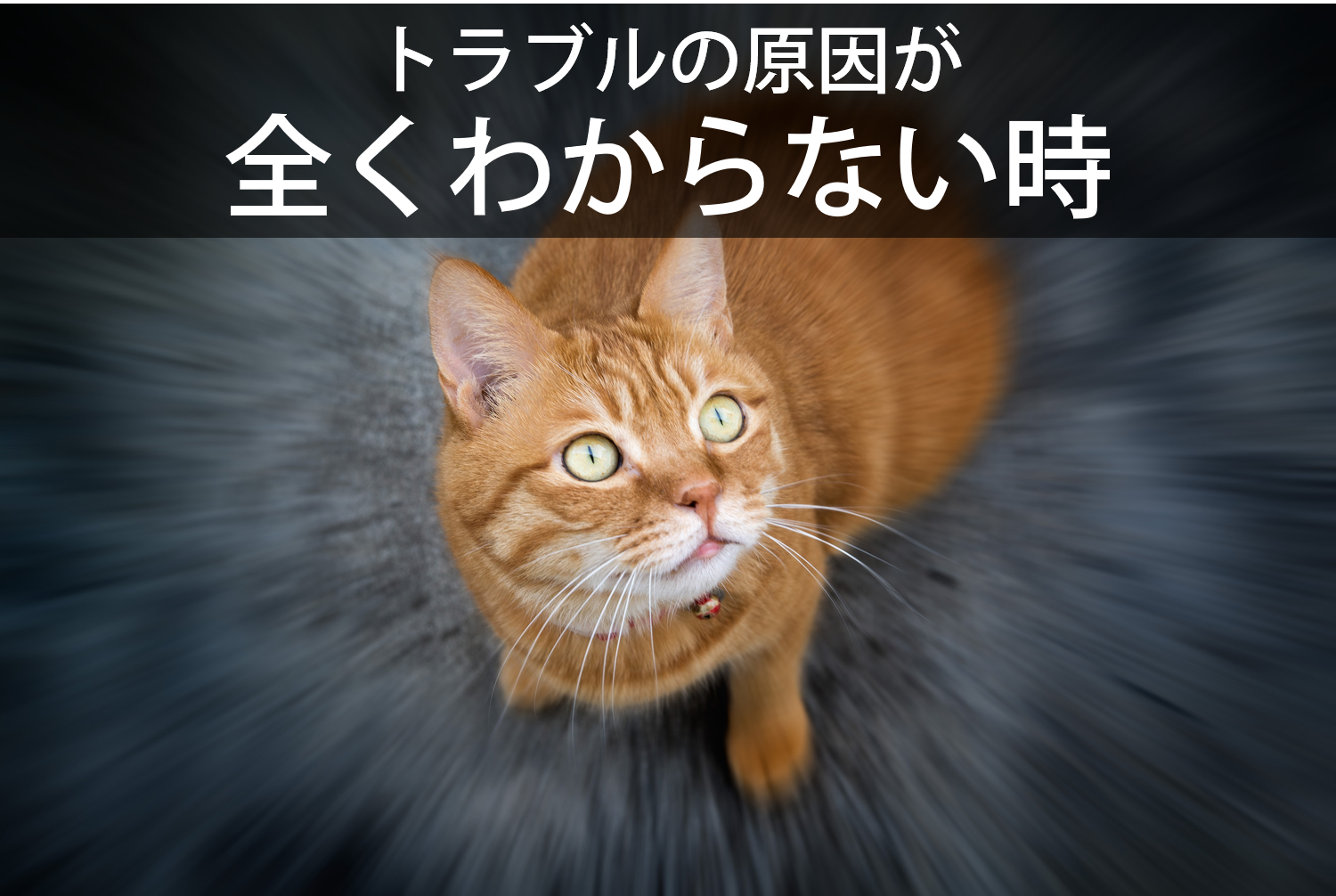 トラブルの原因がまったくわからない時 Eichitwo Reports